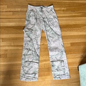 Pink Camouflage Cargo Pants